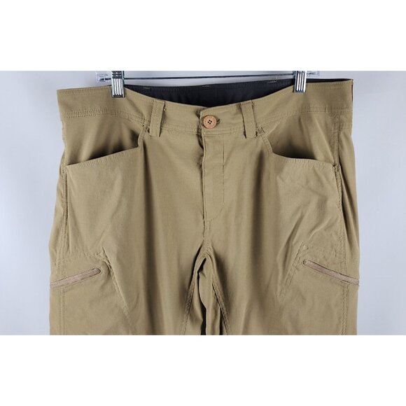 Eddie Bauer Pants Mens 38x31 Tan First Ascent Hiking Pants - Picture 2 of 11